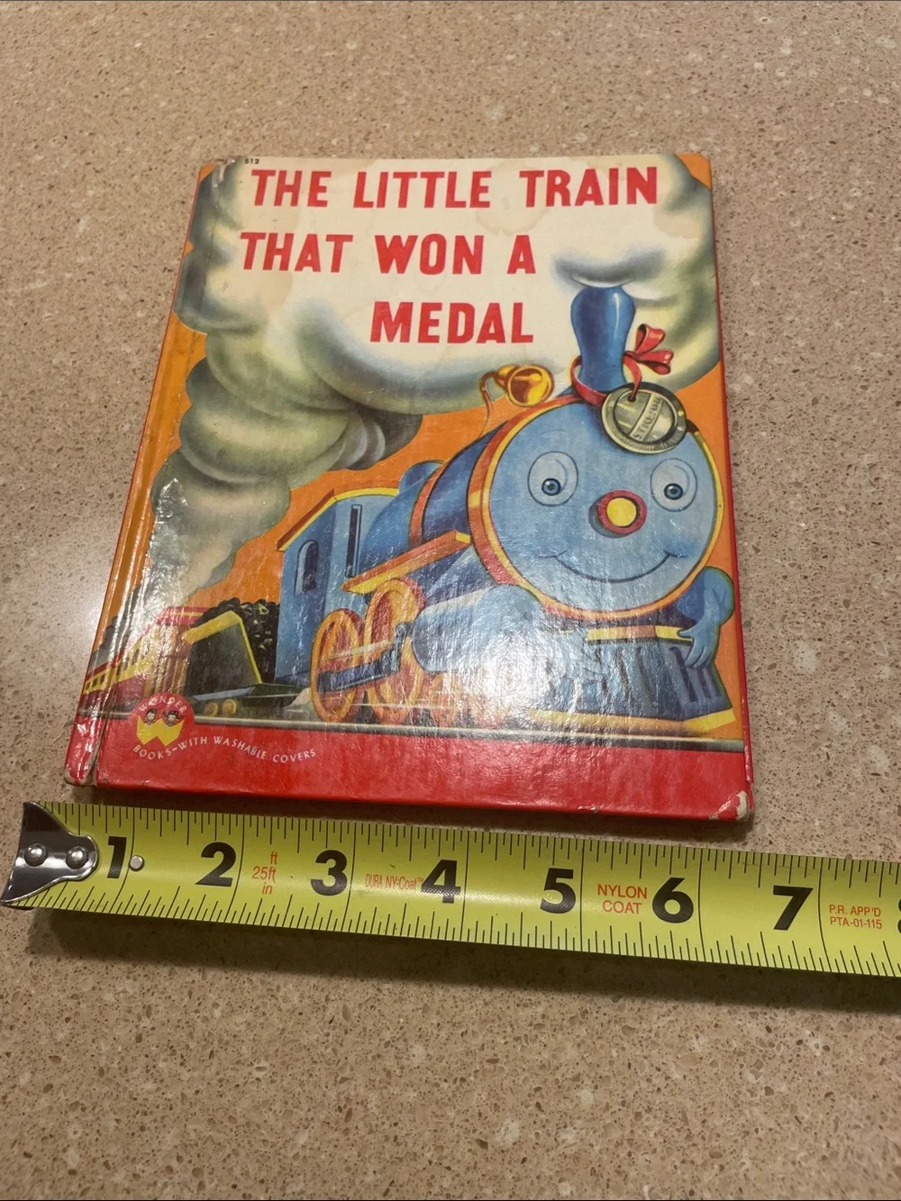 The Little Train That Won a Medal - Blue Kids Book by